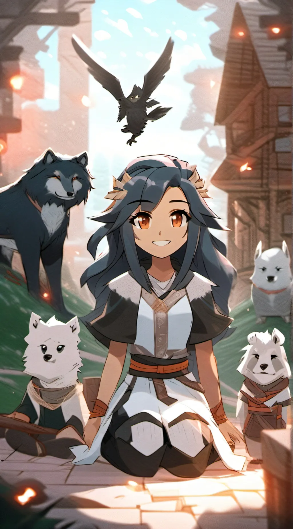 ai character: aphmau background