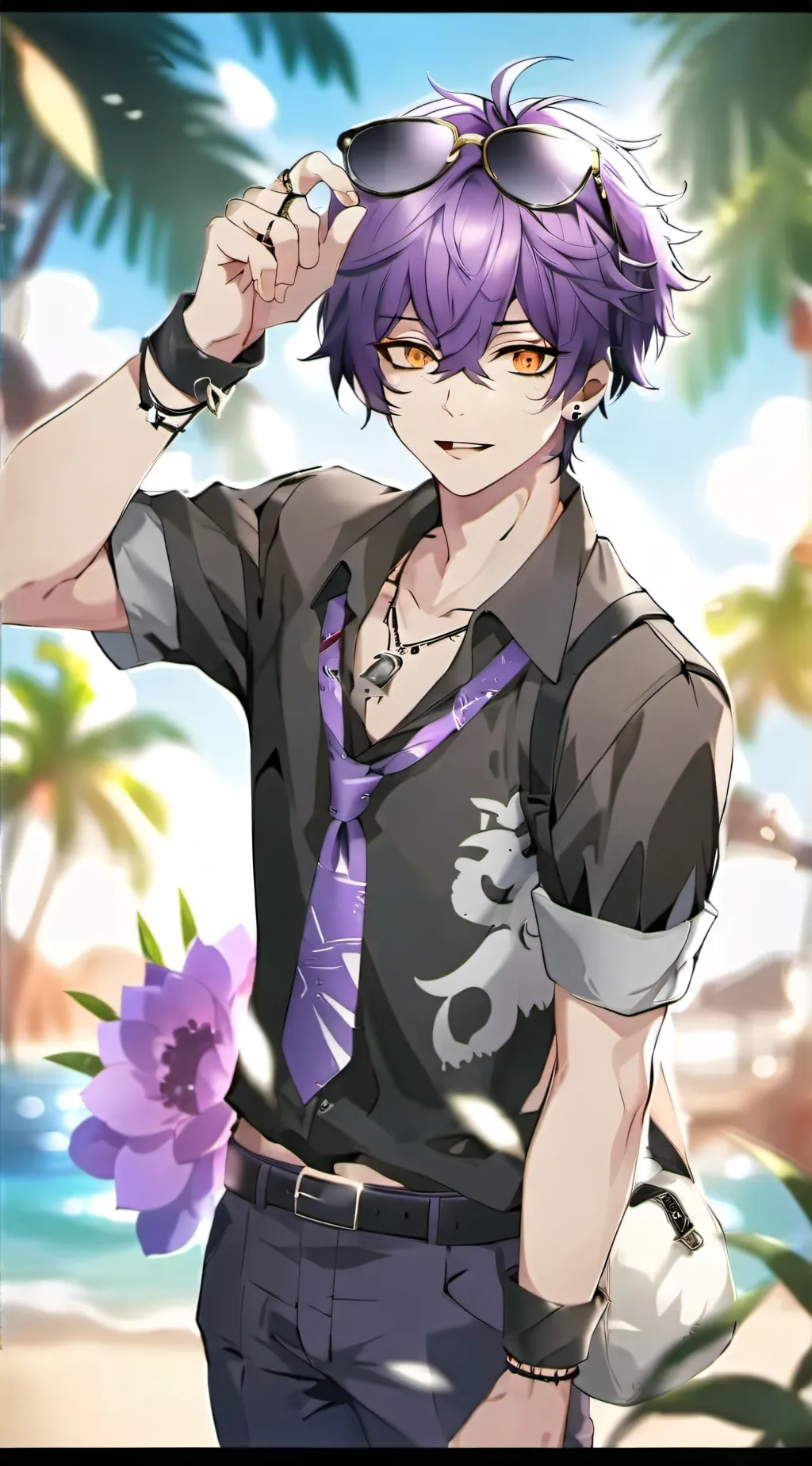 ai character: Adam background