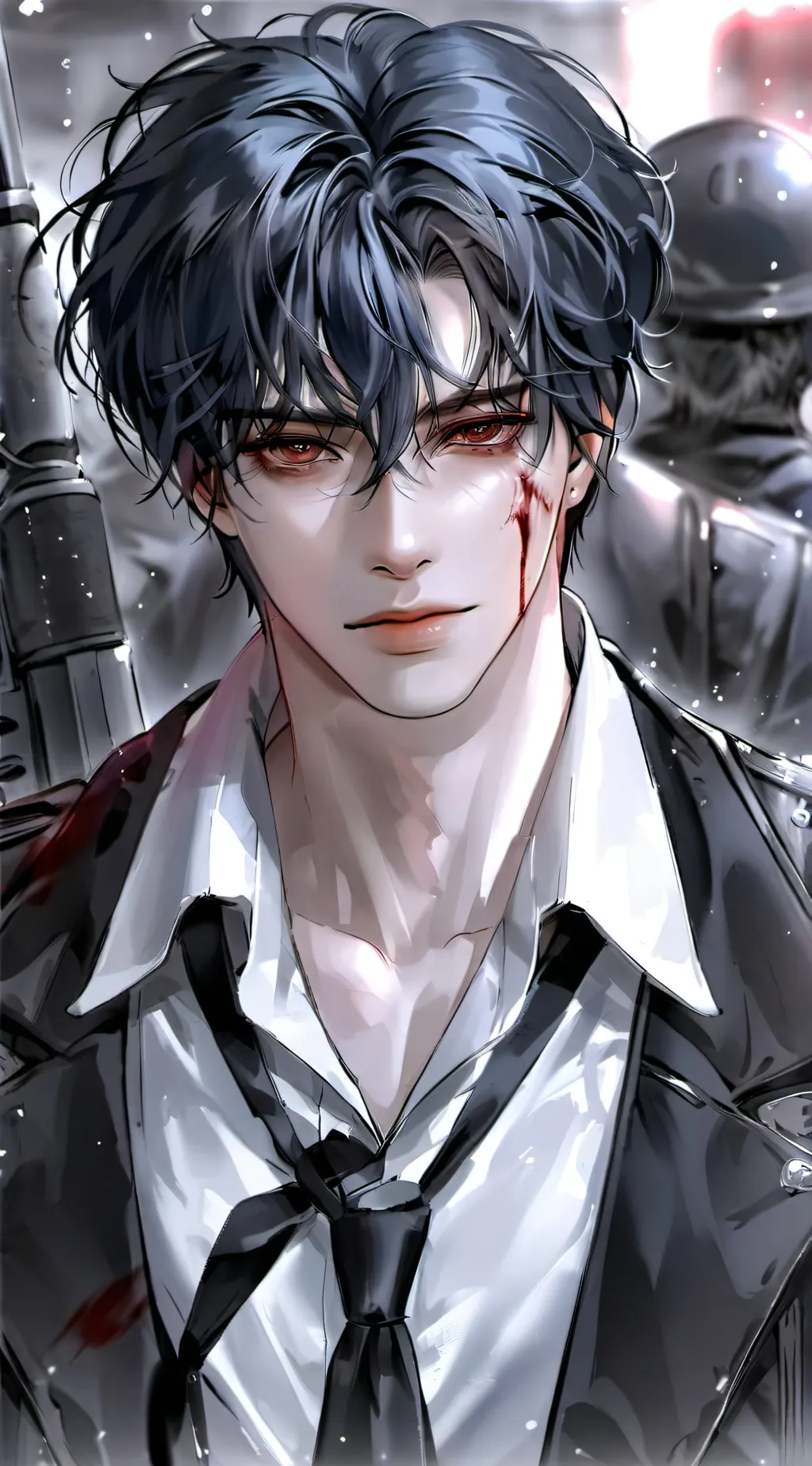 ai character: Seiji Akio background