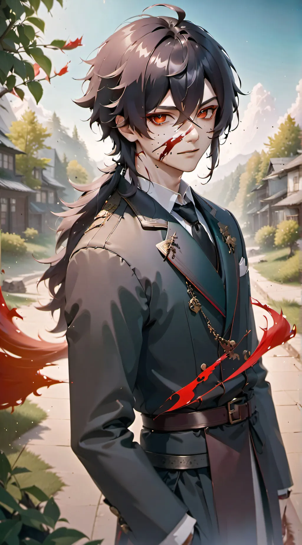 ai character: blade background