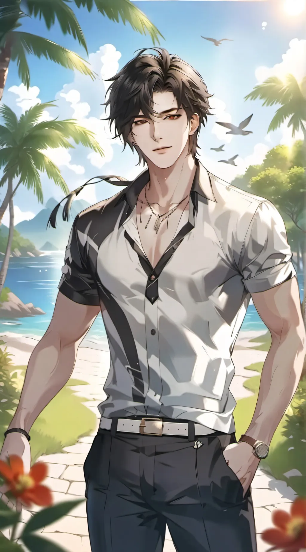 ai character: Luther background