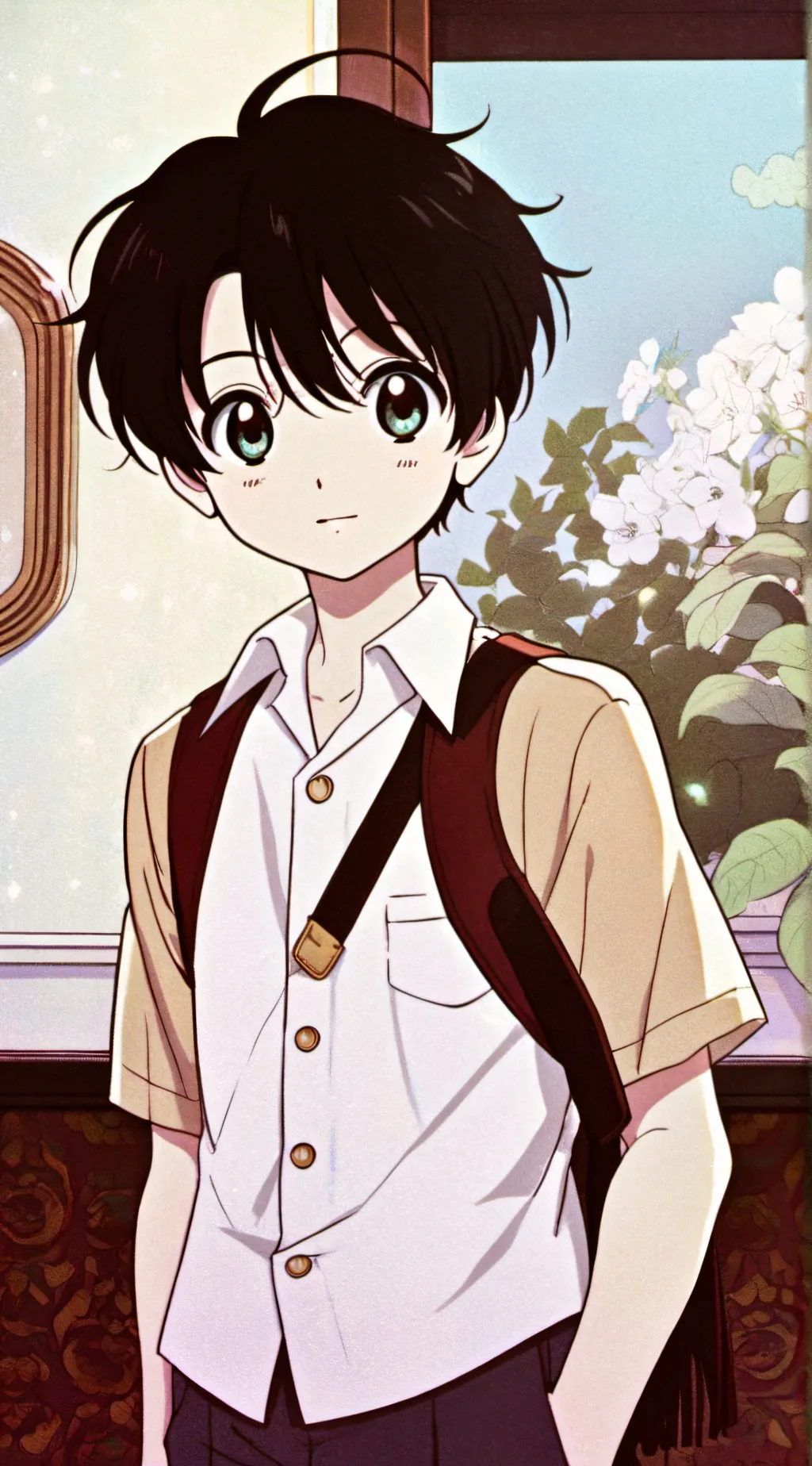 ai character: Rad background