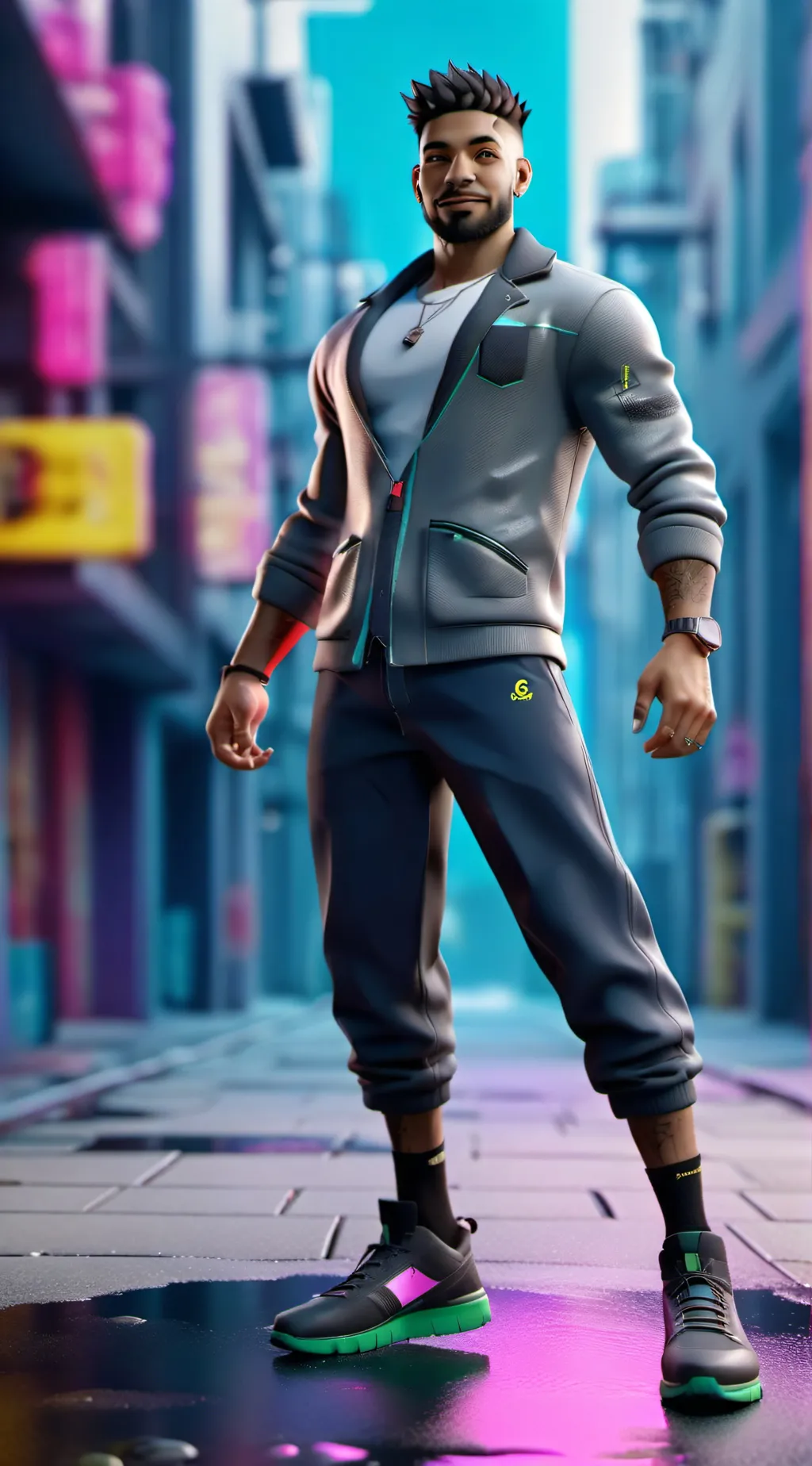 ai character: David rios background