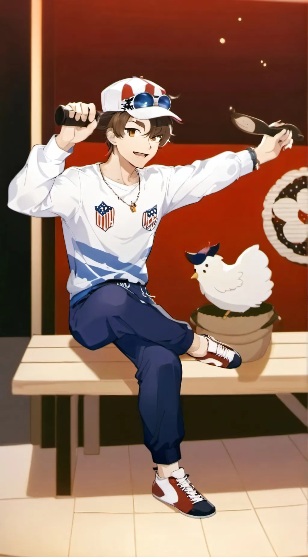 ai character: U.S.A background