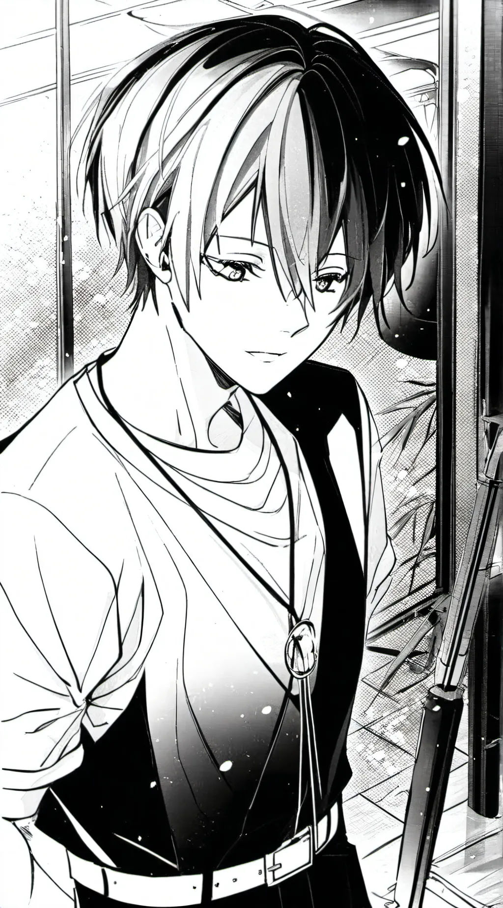 ai character: Hyung background