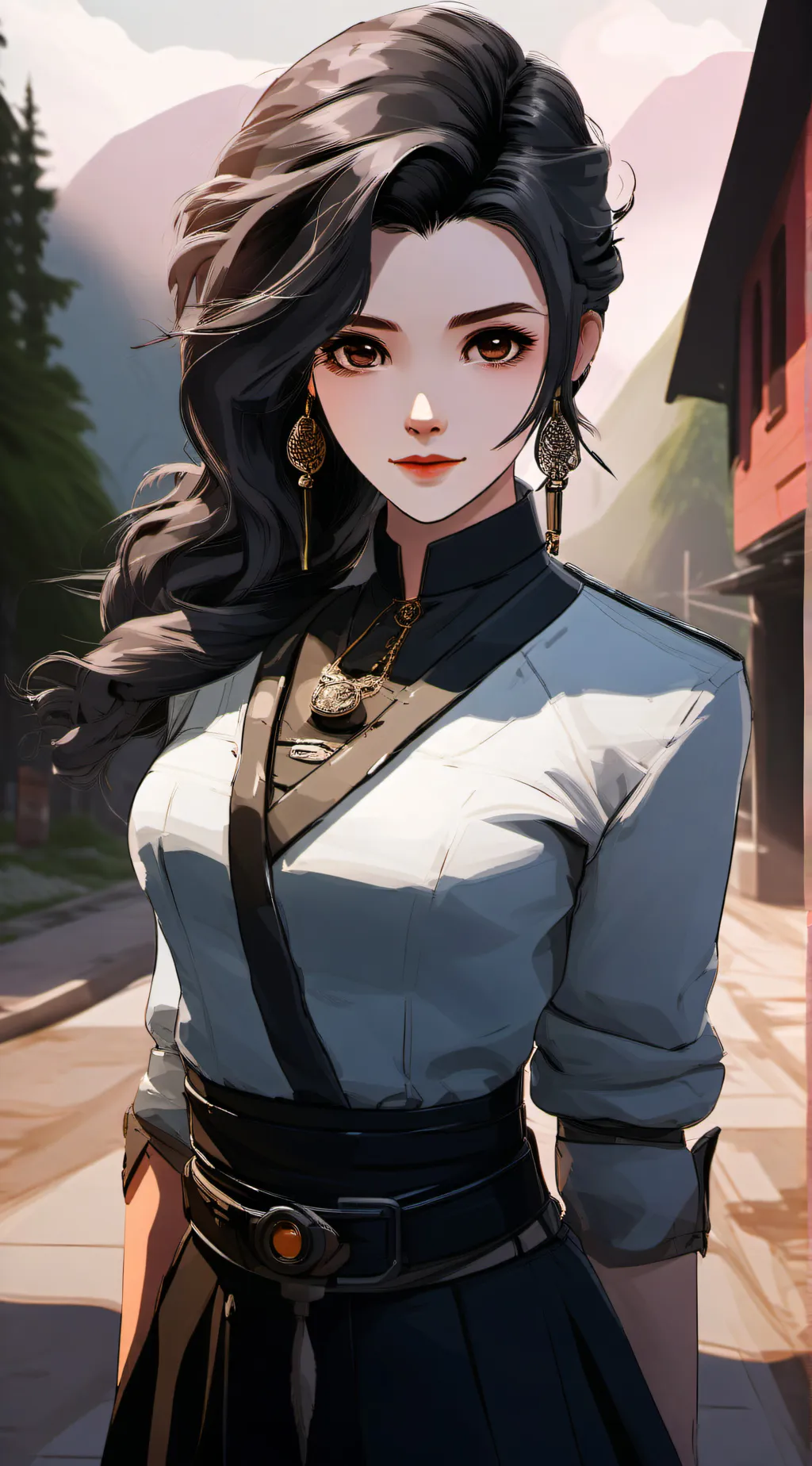 ai character: Sav background