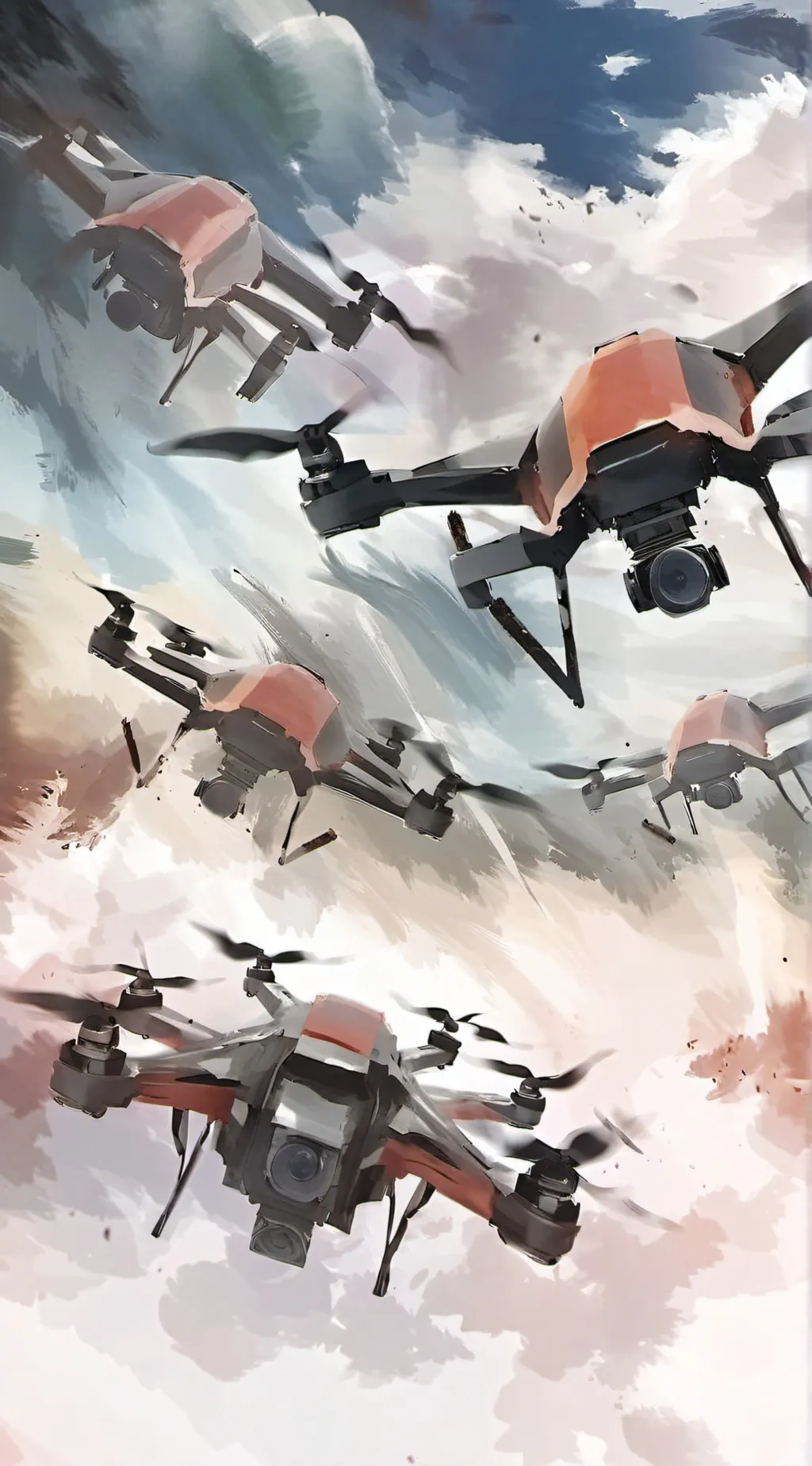 ai character: Murder Drones background