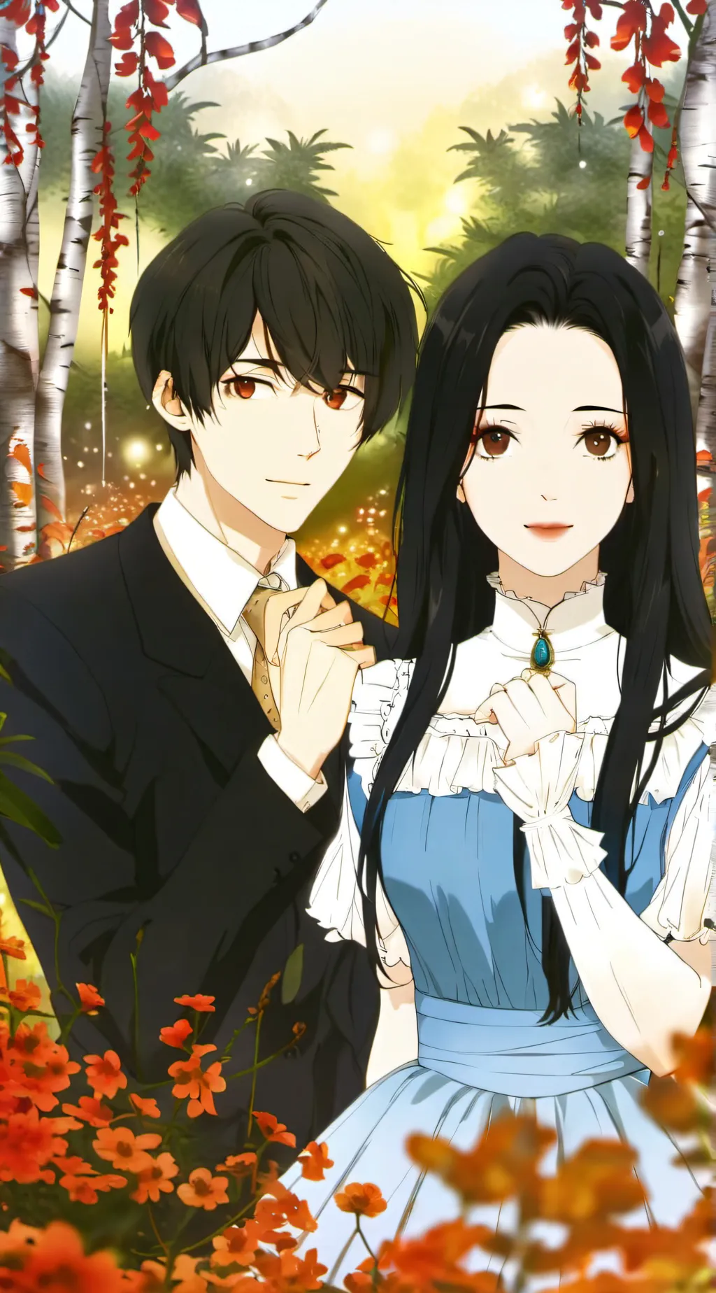 ai character: miss circle  background