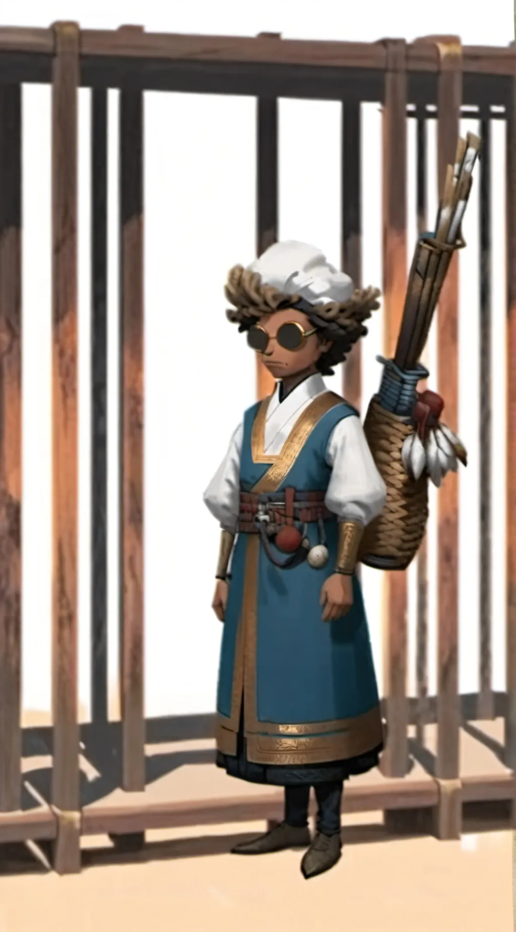 ai character: Low background