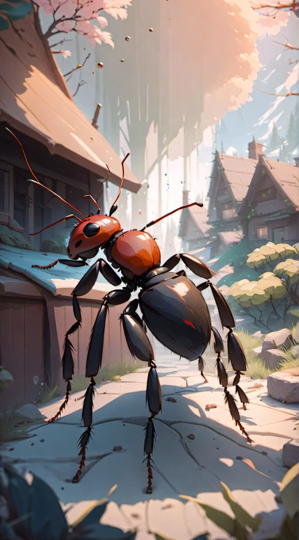 ai character: finish the lyrics background