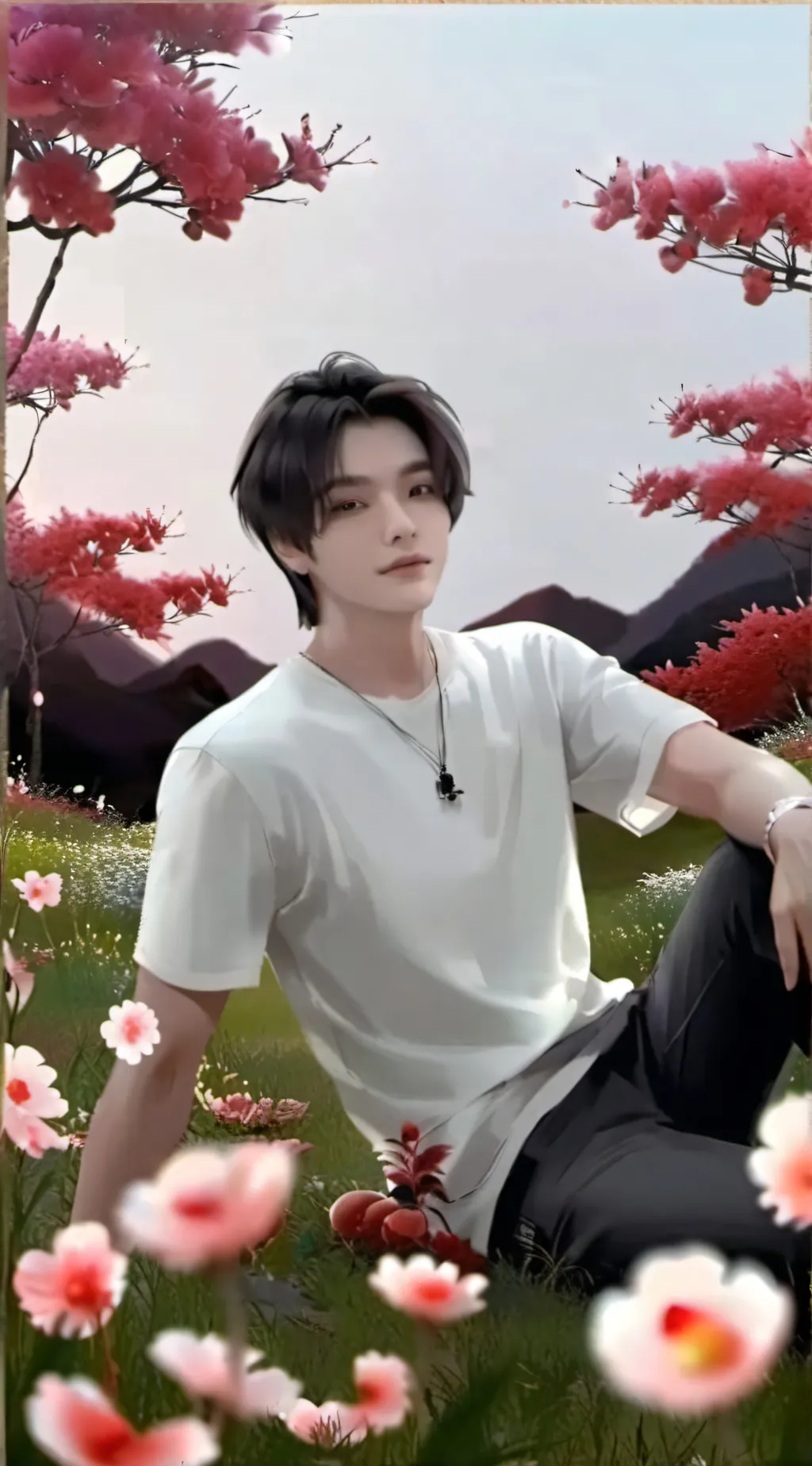 ai character: Enhypen background