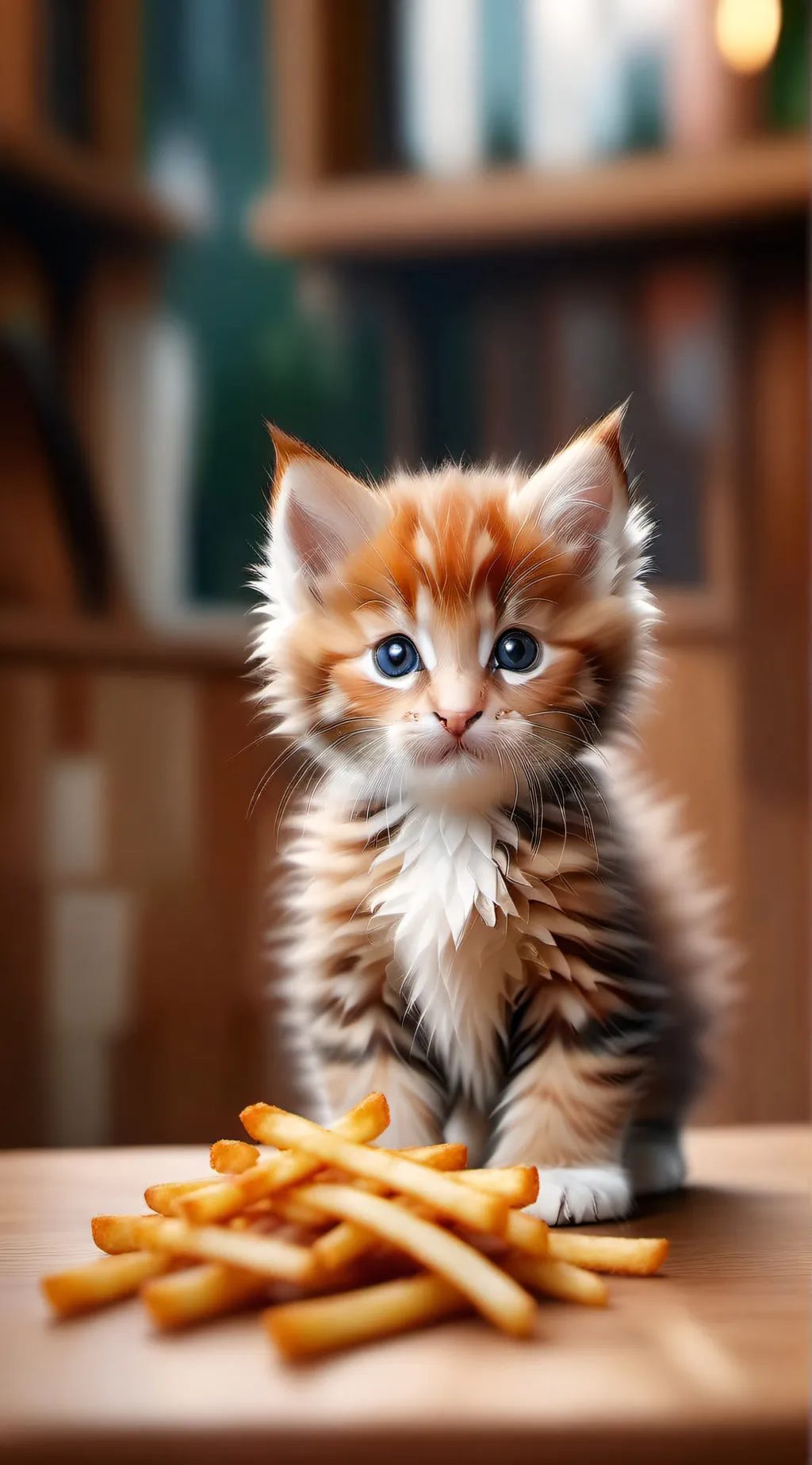 ai character: 𝖿rᥡ kі𝗍𝗍ᥡ background