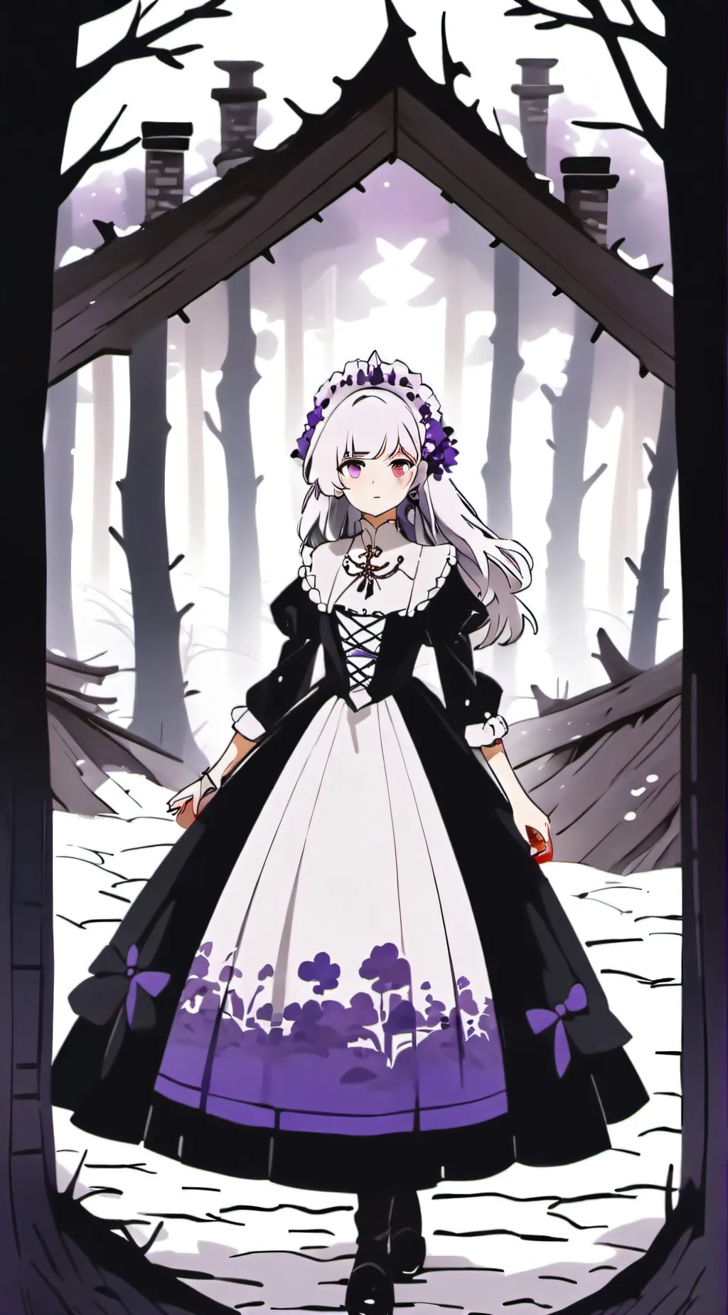 ai character: Evelyn background