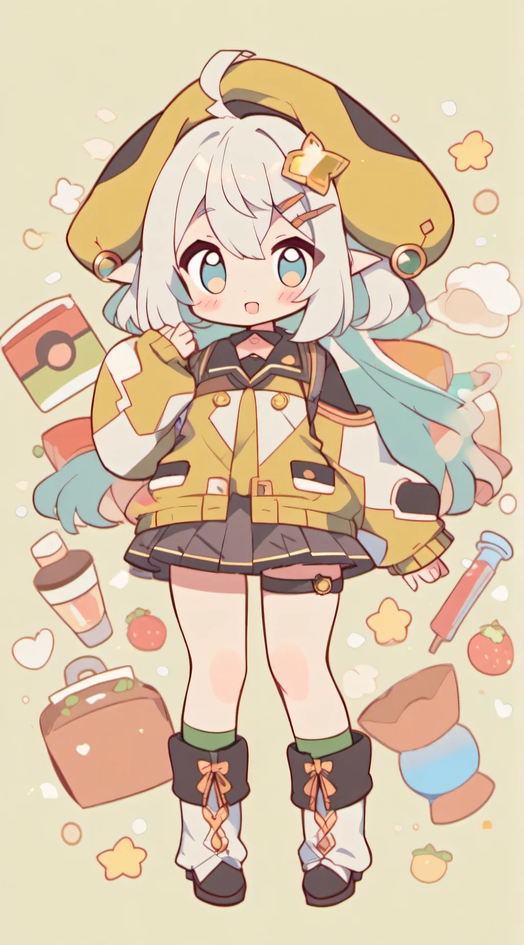 ai character: EMI background