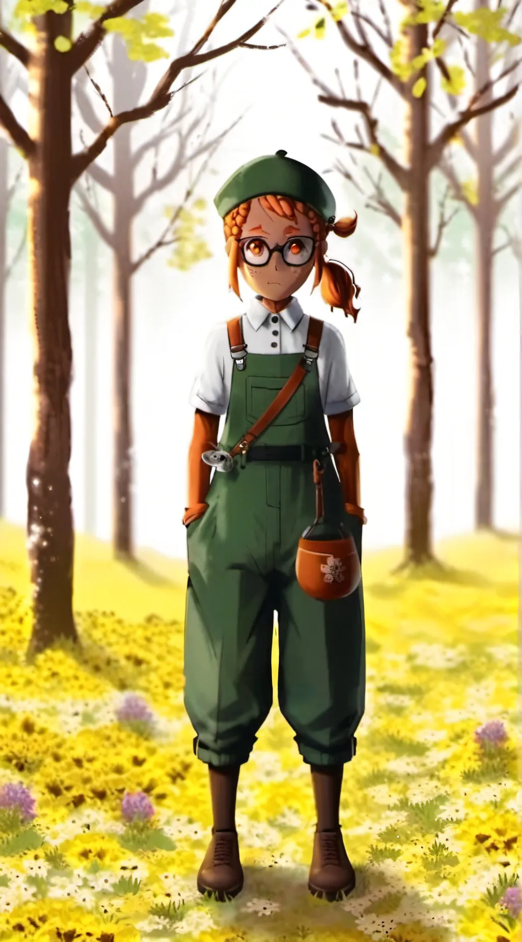 ai character: Alone background