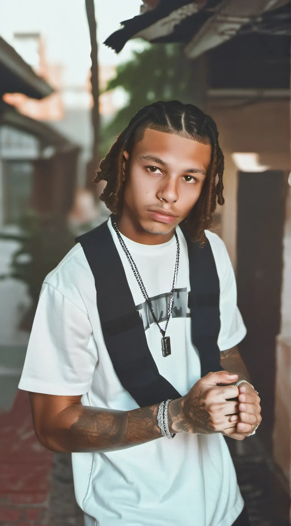 ai character: Dd Osama background