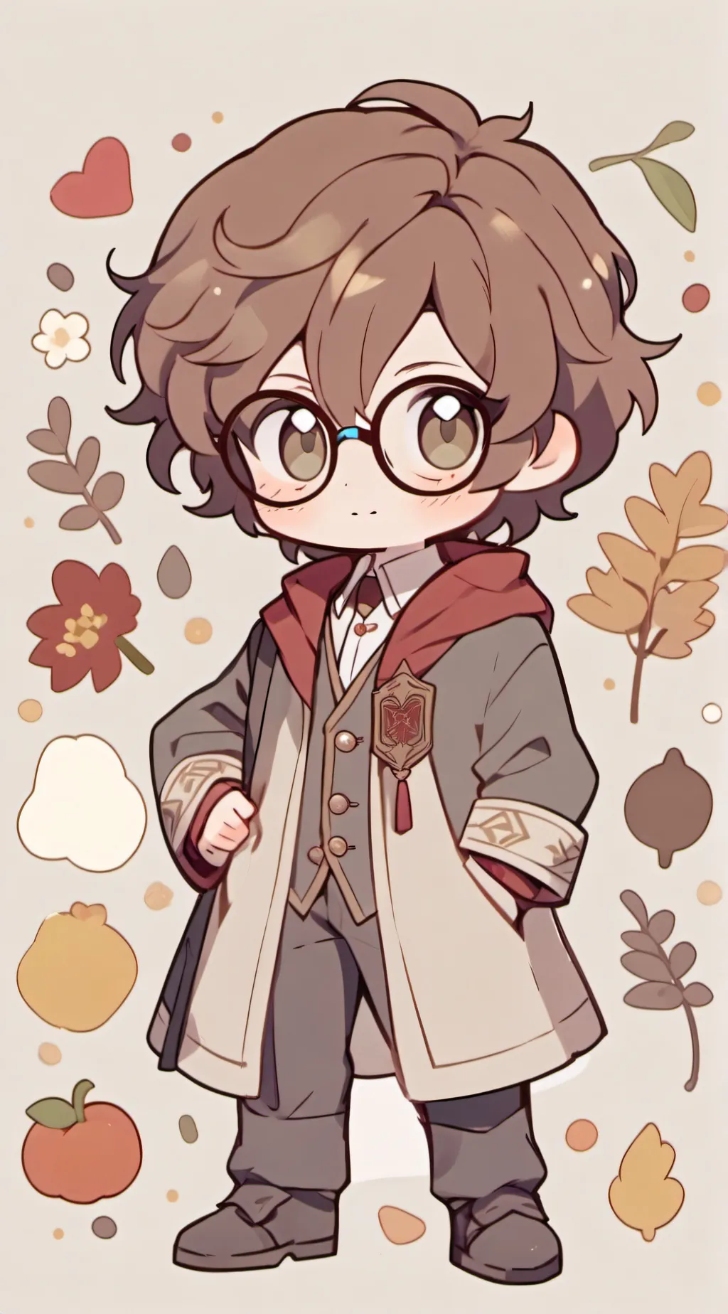 ai character: HARRY POTTER background