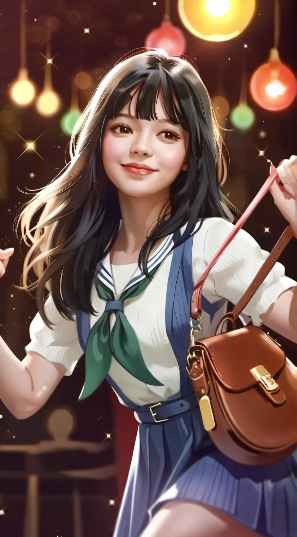 ai character: lisa lolo  background