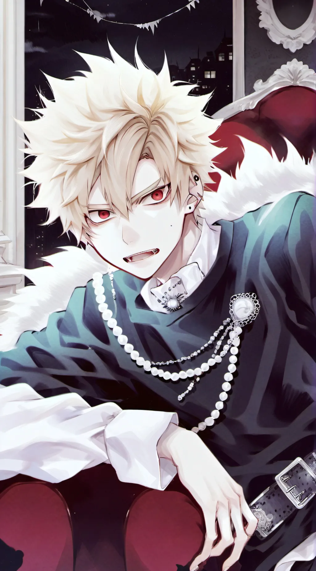 ai character: Bakugo background