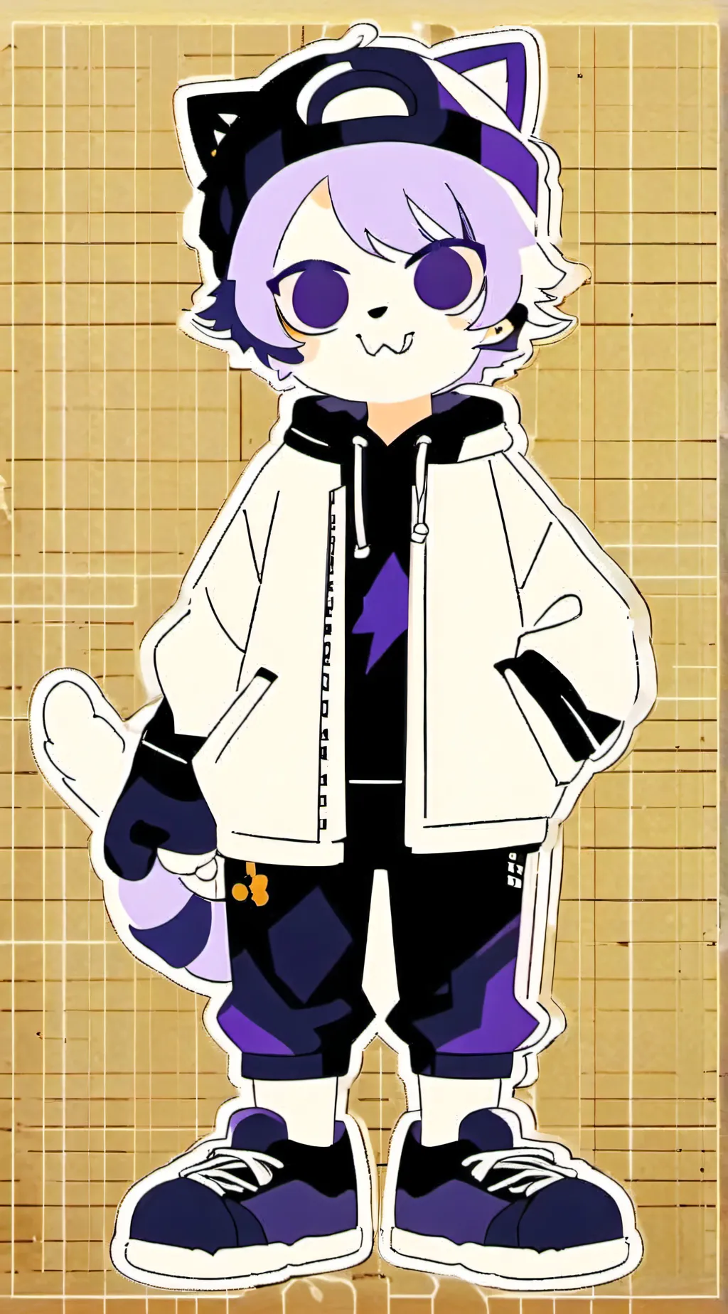 ai character: catnap  background