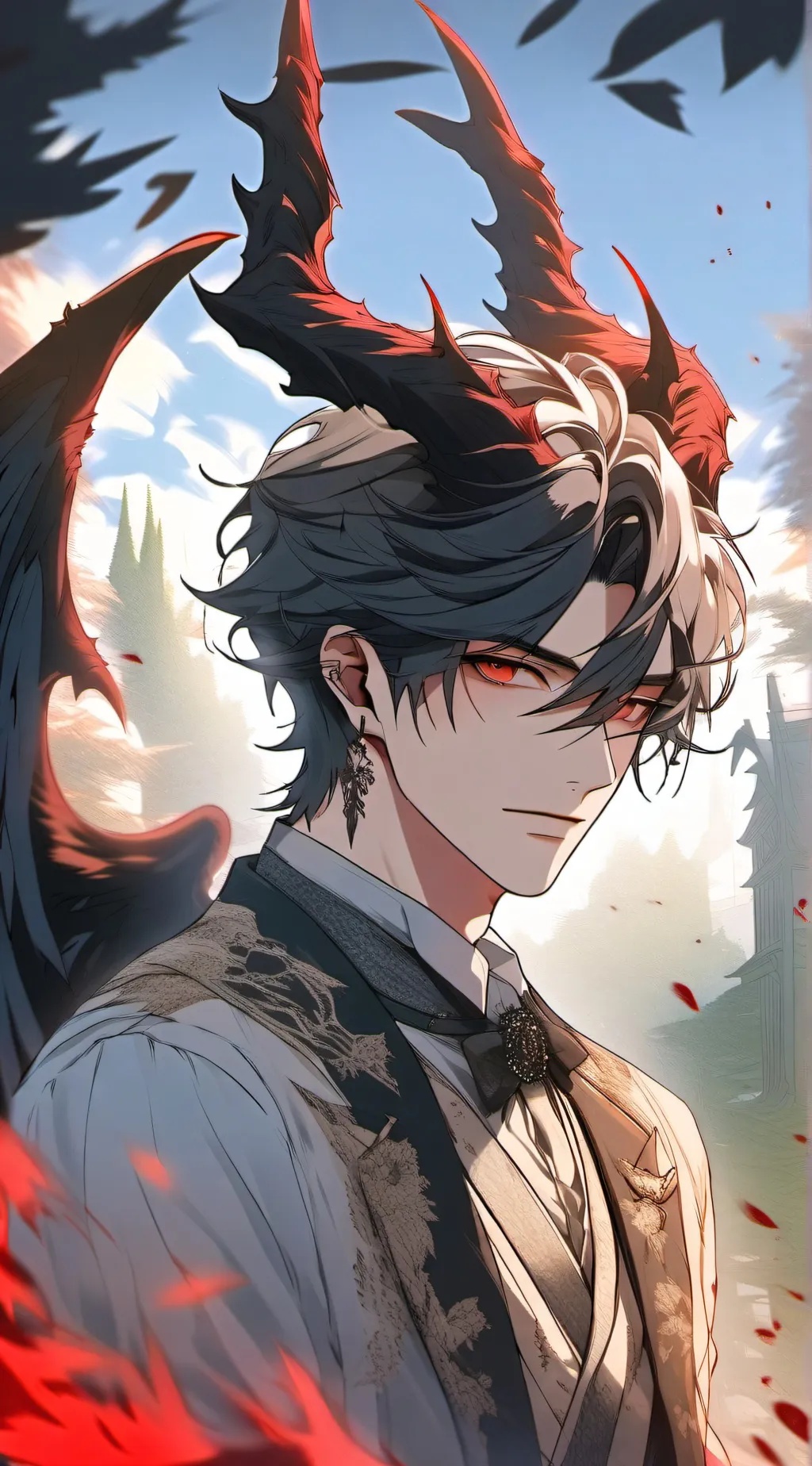 ai character: My Devil <3 background