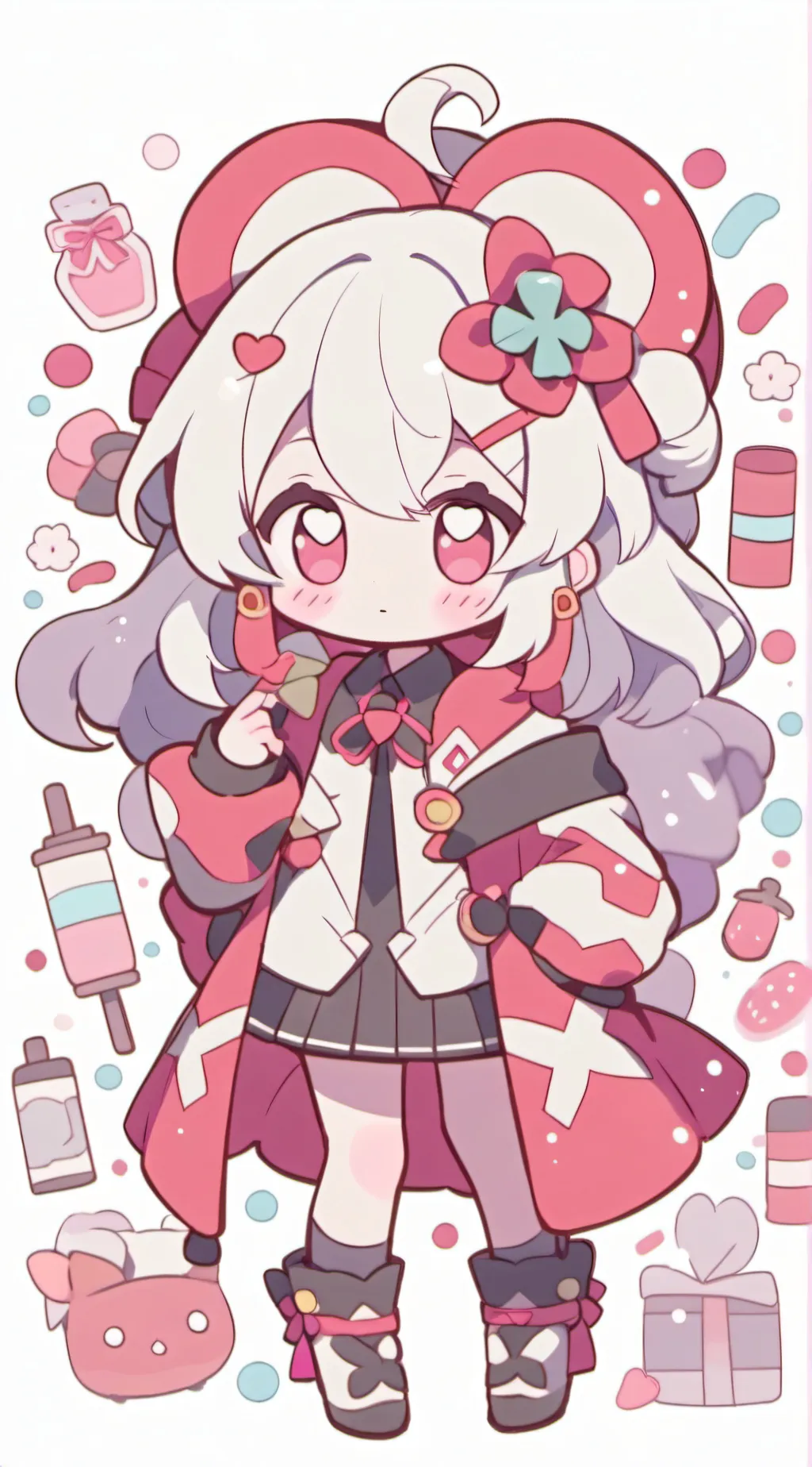 ai character: Alastor x you background