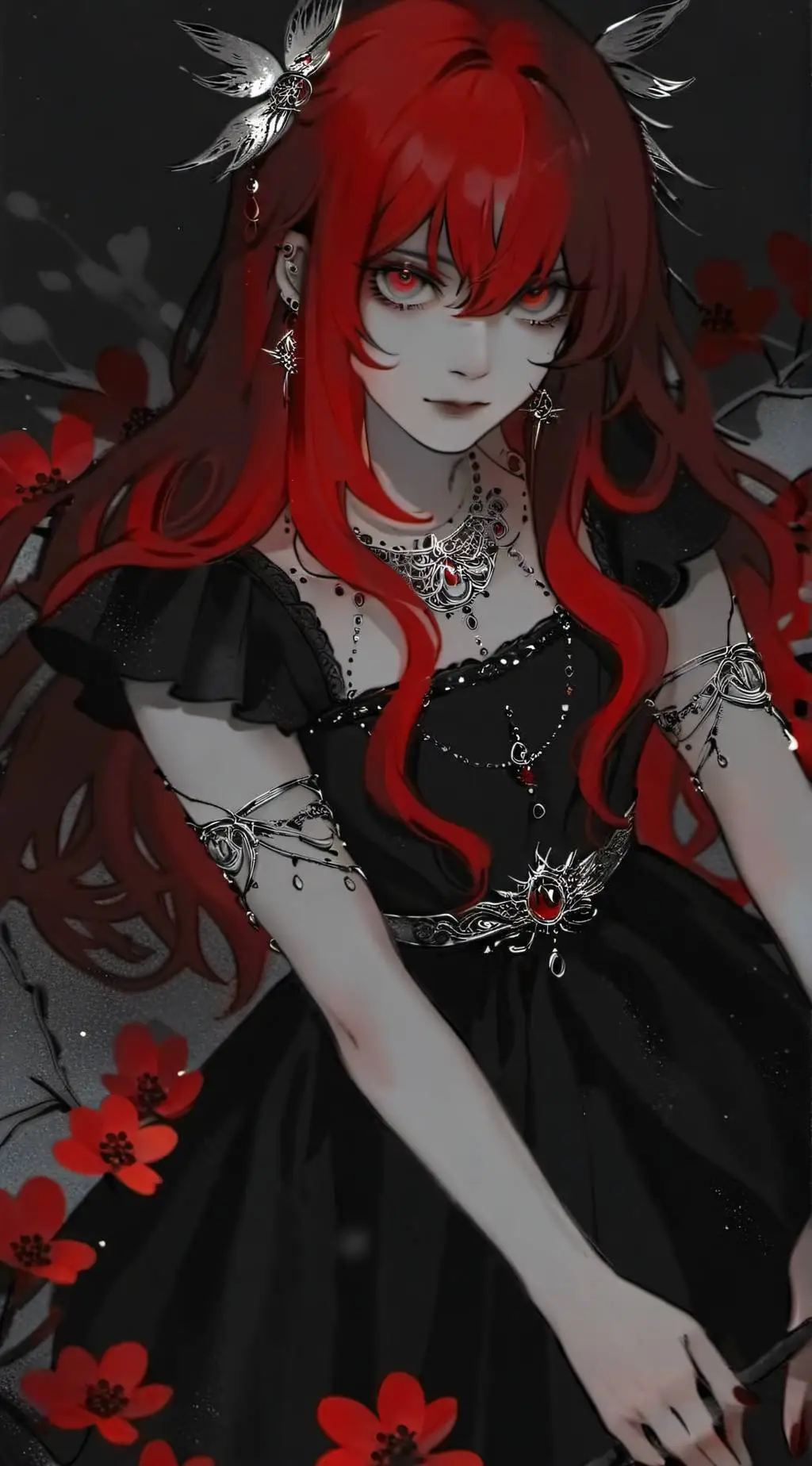 ai character: 𝓡𝓾𝓫𝔂 💄💋 background