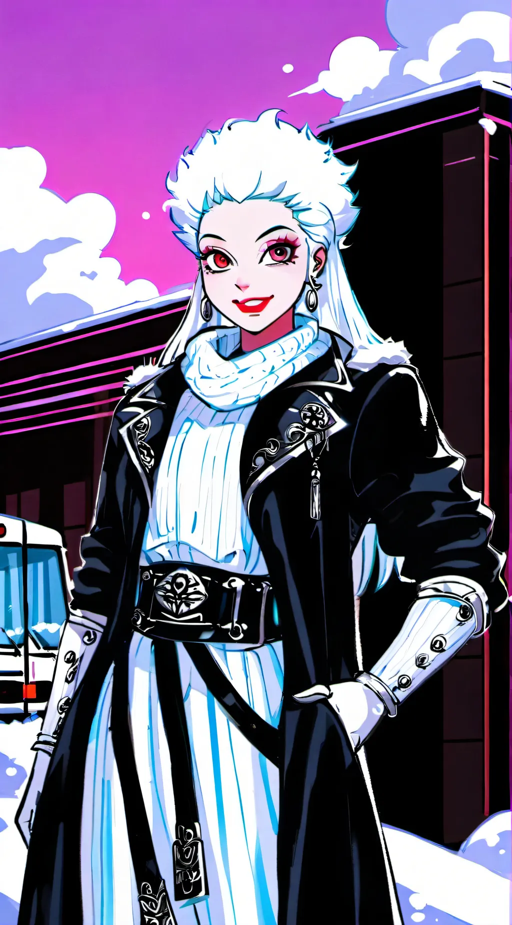 ai character: Abby  background