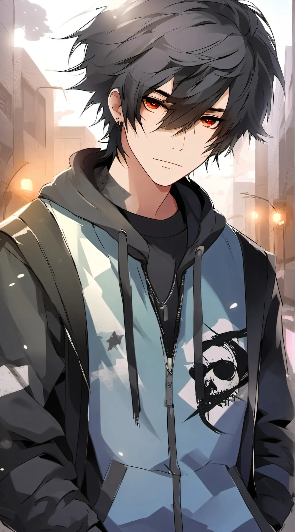 ai character: Nick Ghar background