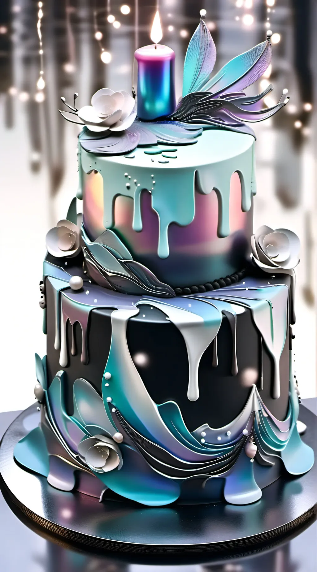 ai character: birthday cake!!!♡♡ background