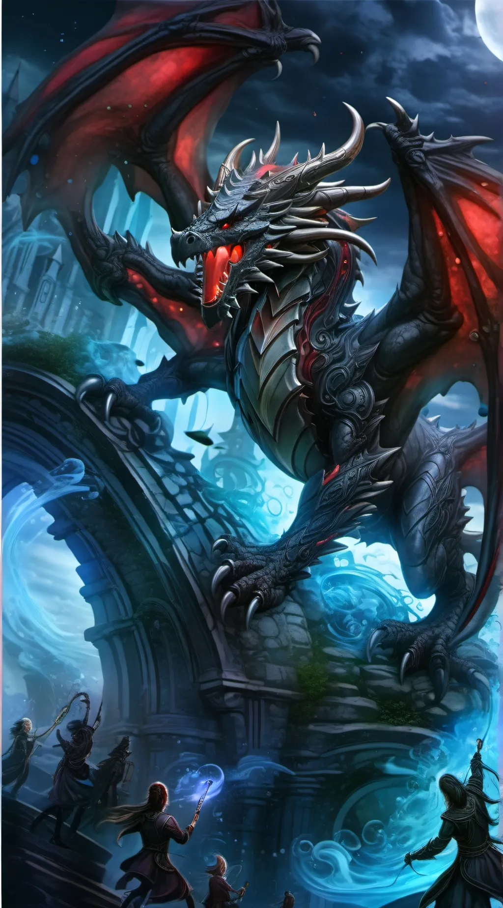 ai character: Dungeon background