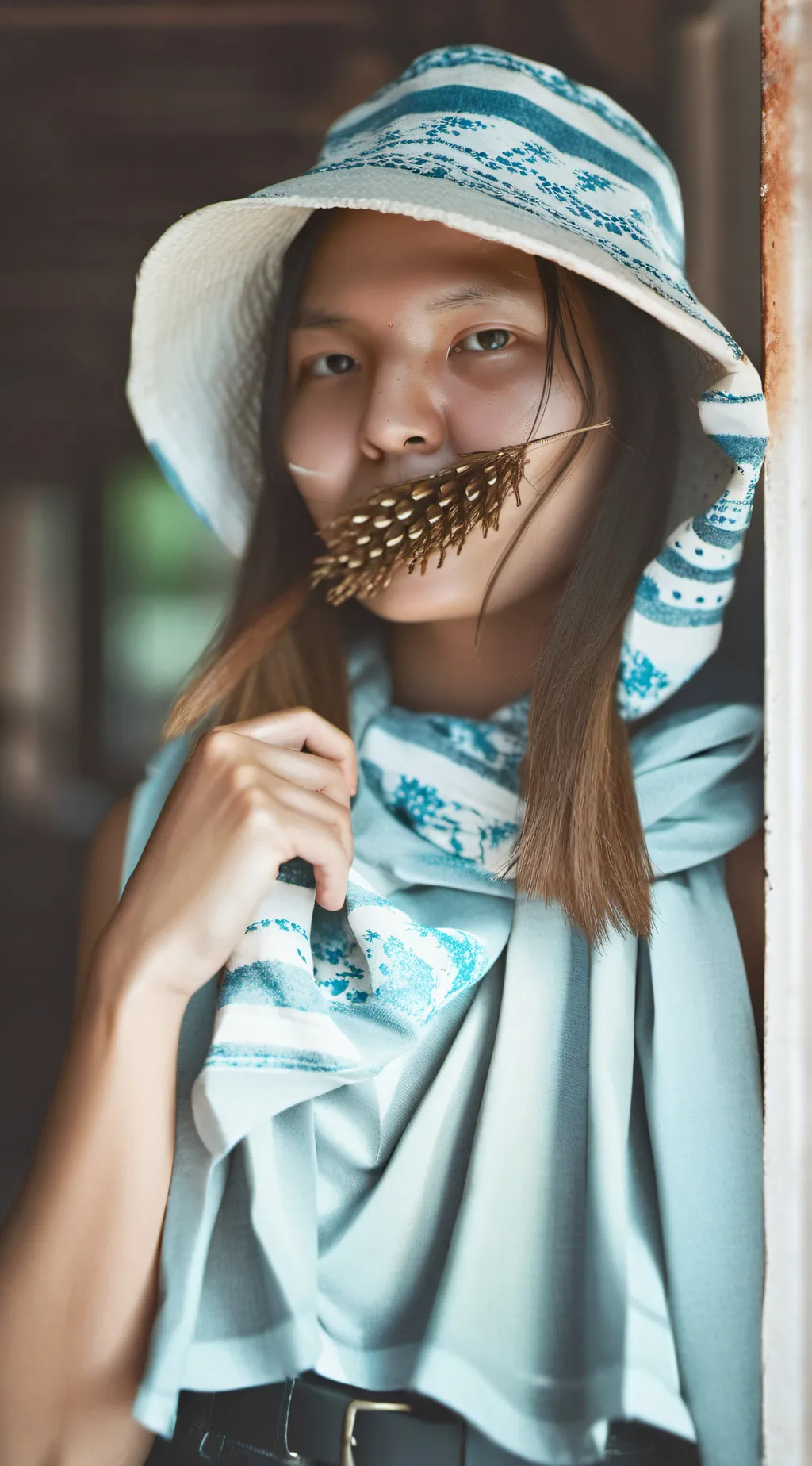 ai character: My last post background