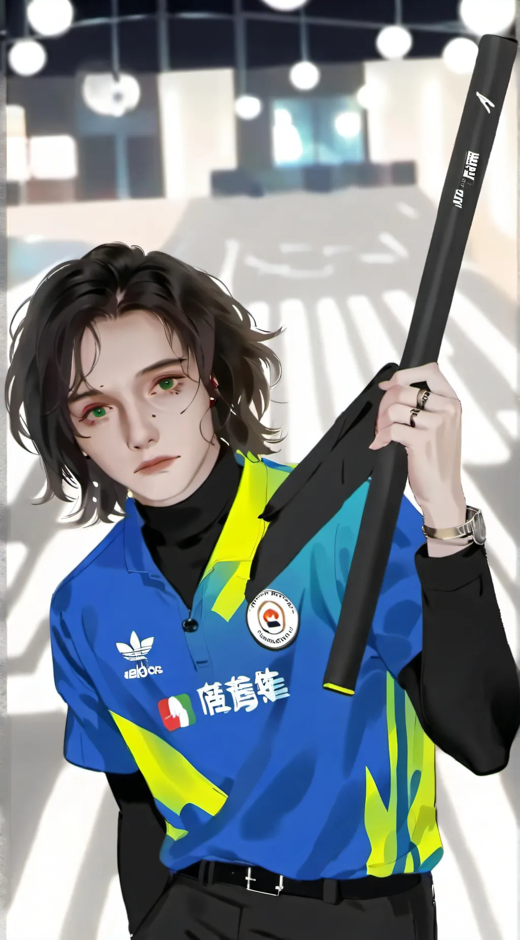 ai character: Bakudeku background