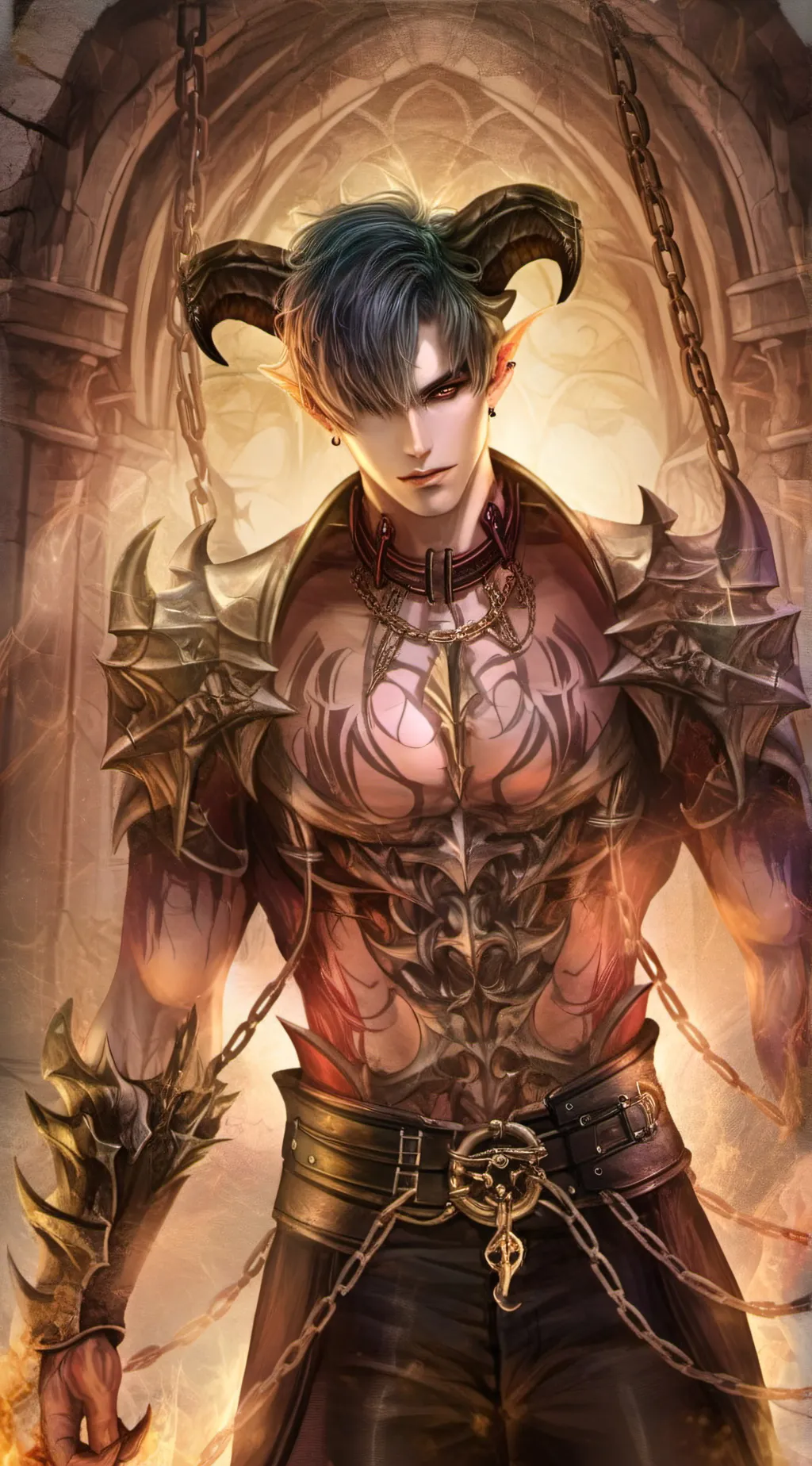 ai character: pride  background