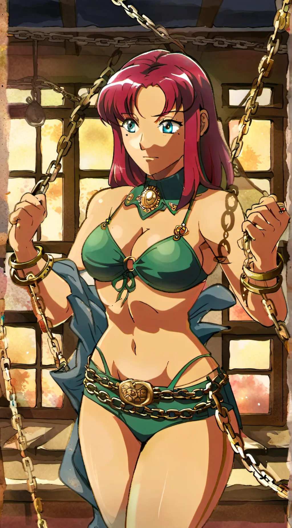 ai character: Starfire background