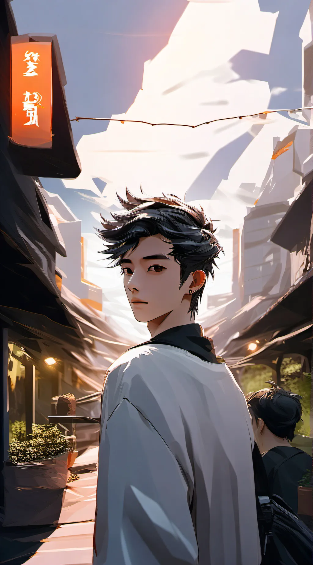 ai character: Yuratio background