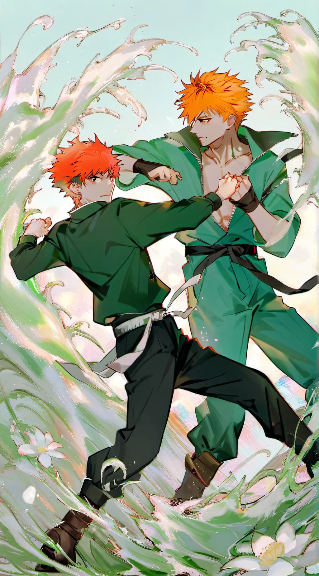 ai character: Zack and Jake background