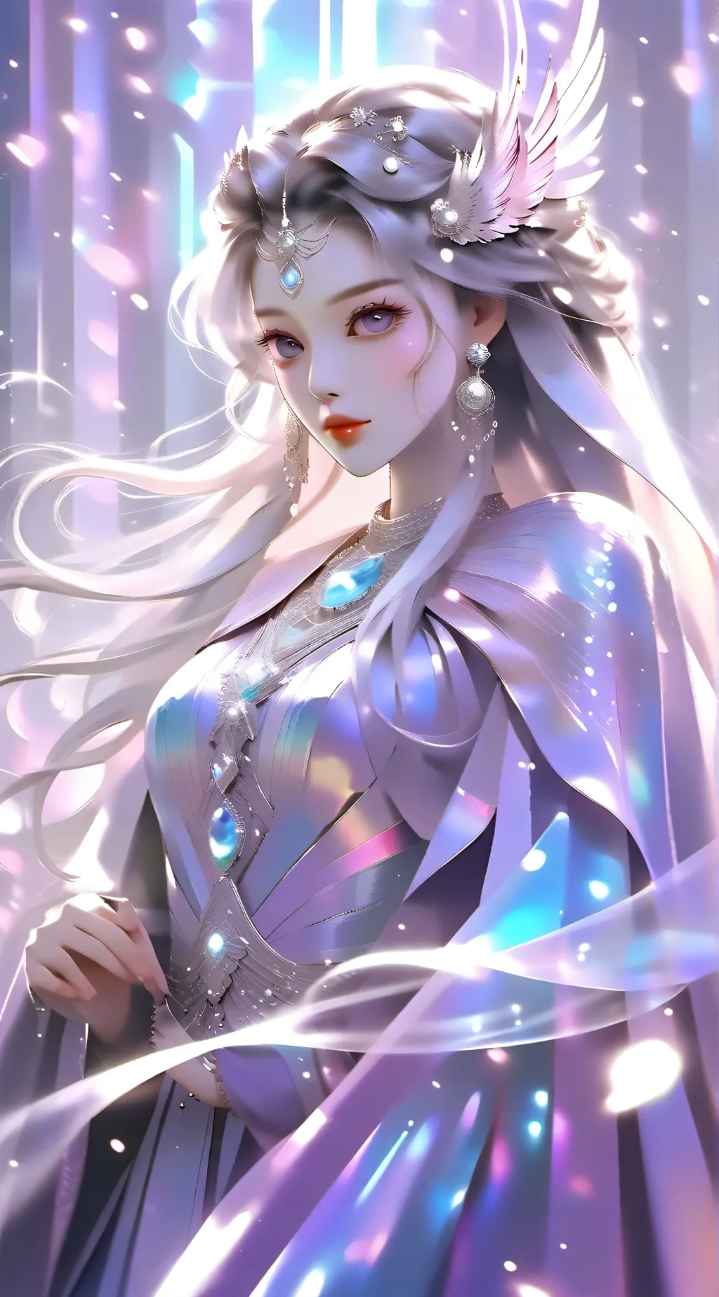 ai character: Esmeralda  background