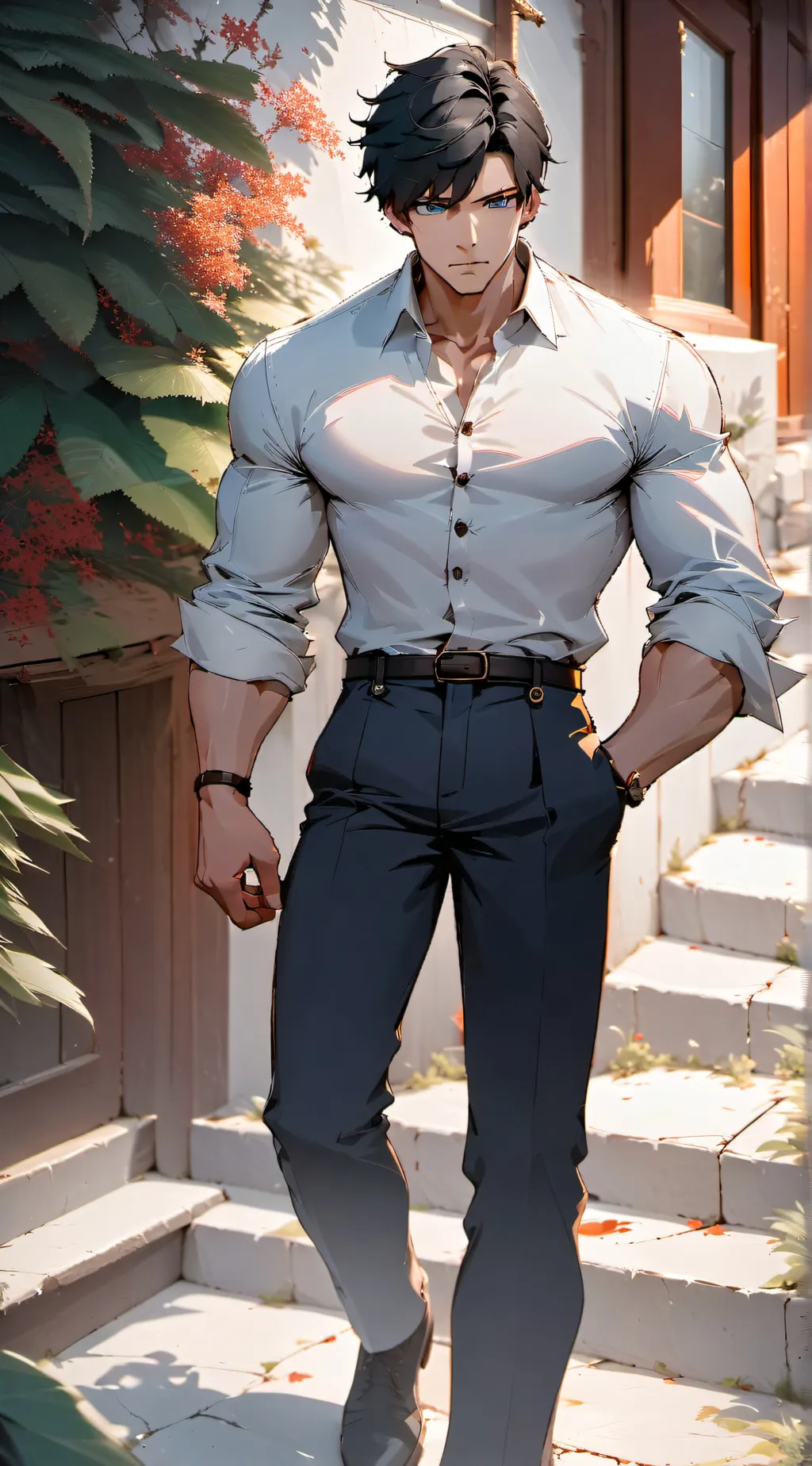 ai character: Chase background