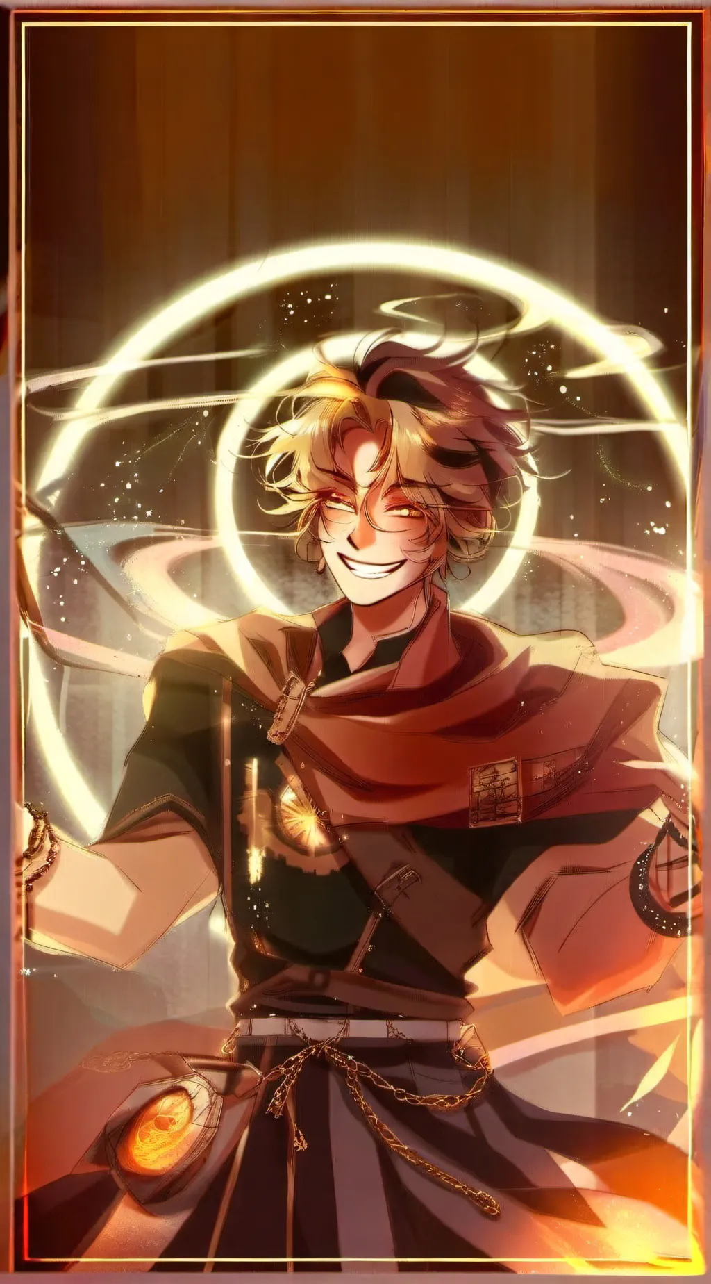 ai character: sunny  background