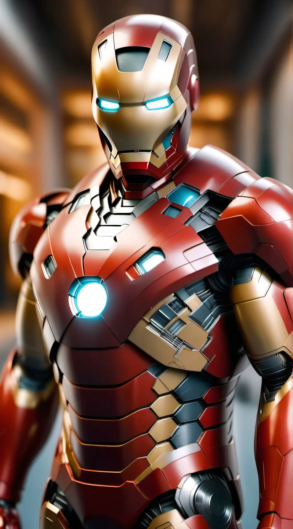 ai character: Iron man background