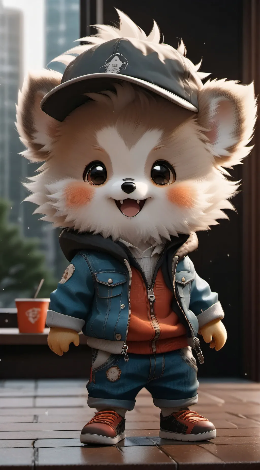 ai character: Tony background