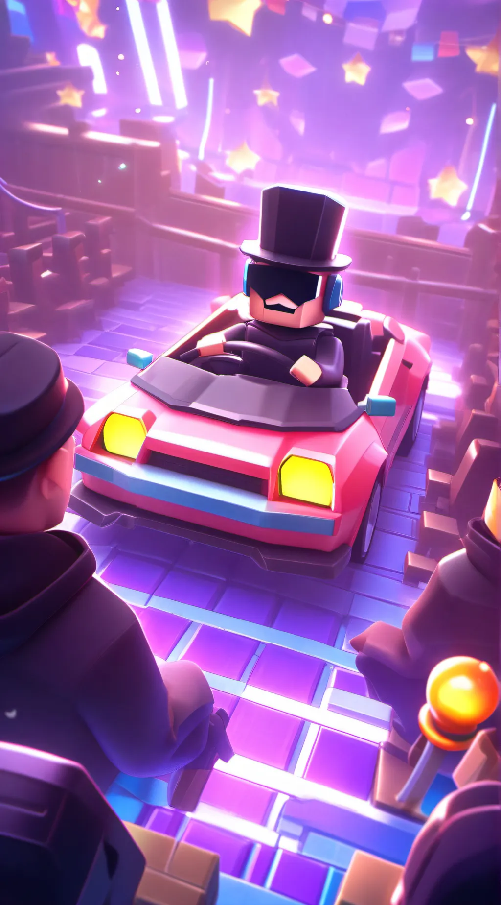 ai character: Roblox story background