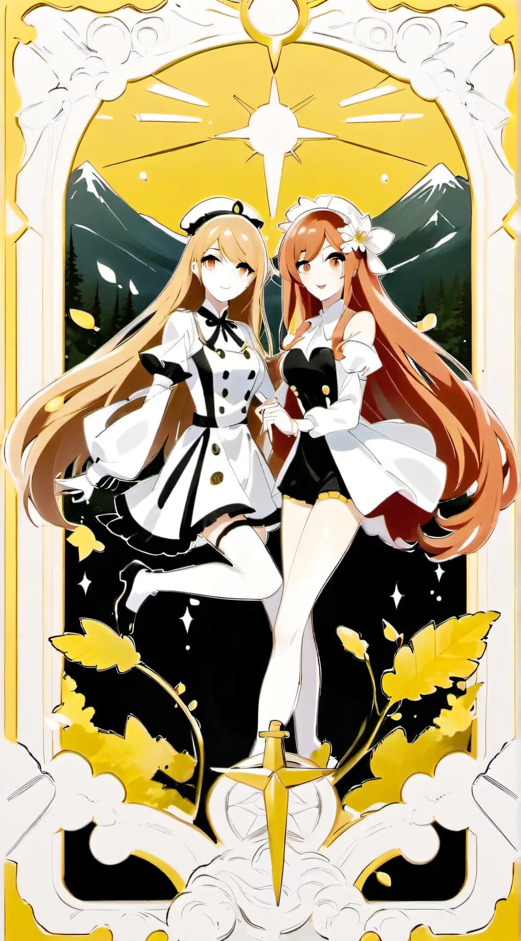 ai character: Kayla and irila background