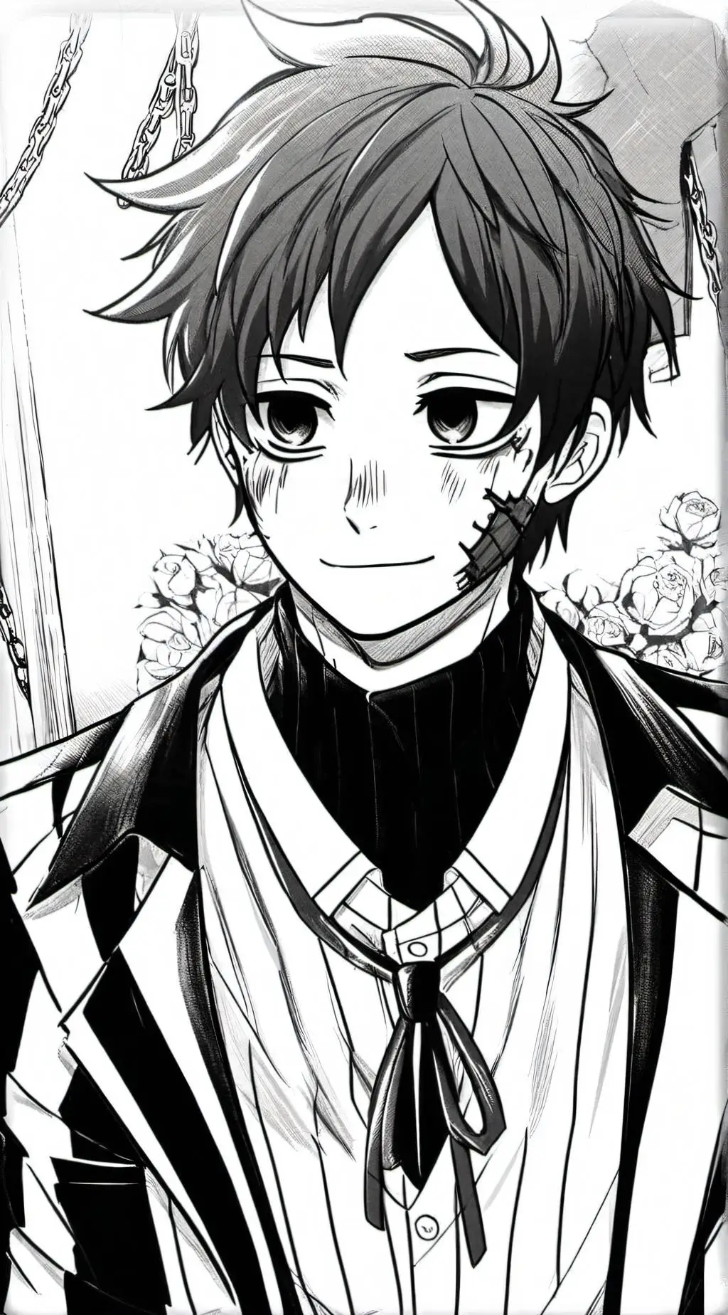 ai character: Michel afton background