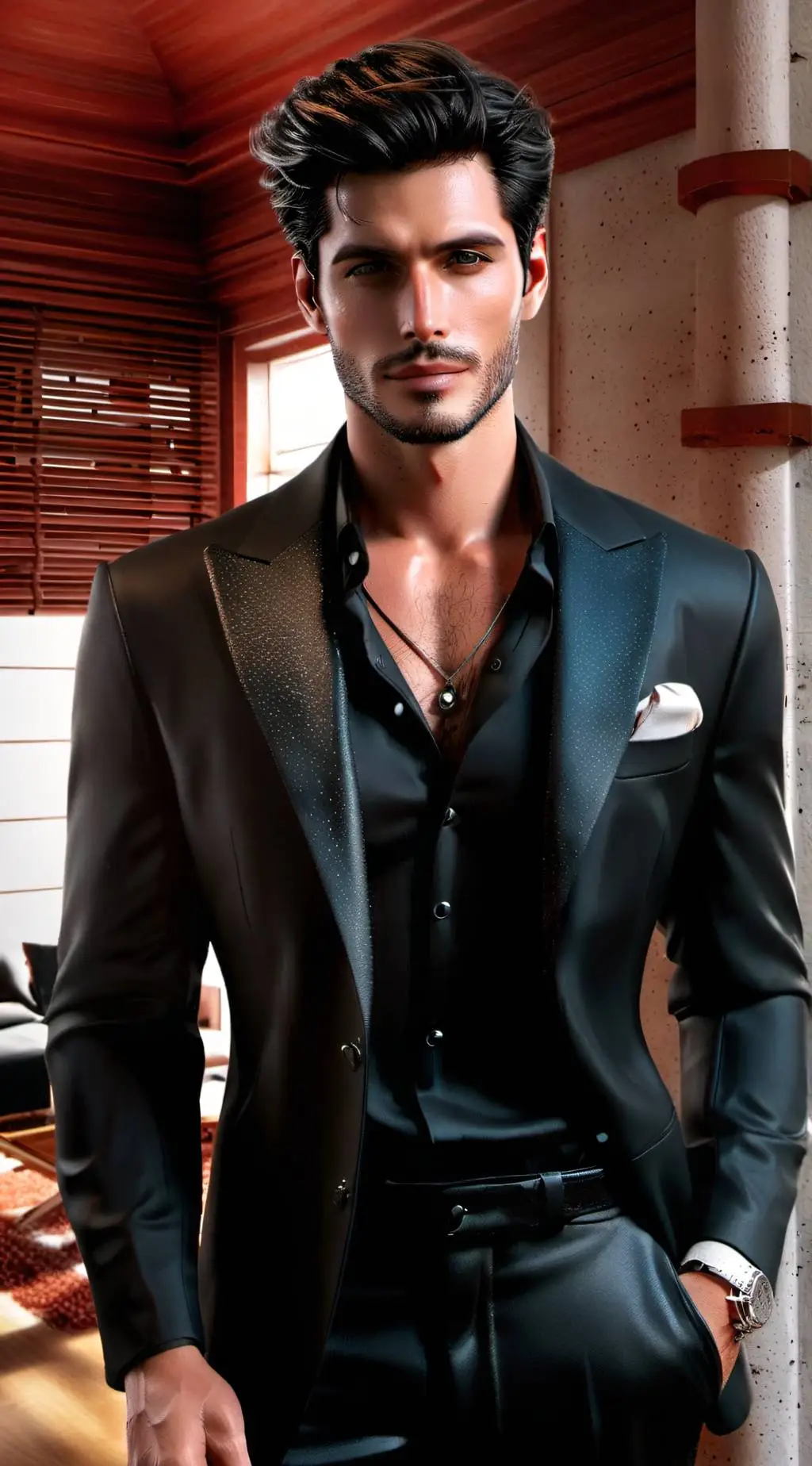 ai character: Darren background