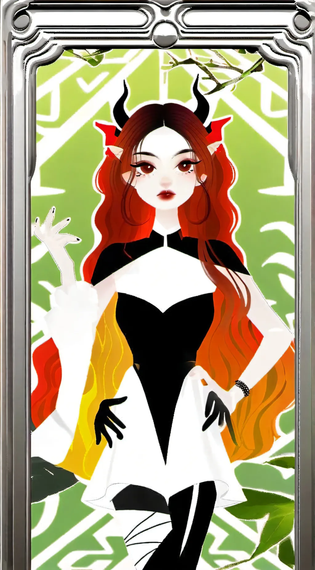 ai character: Ember background