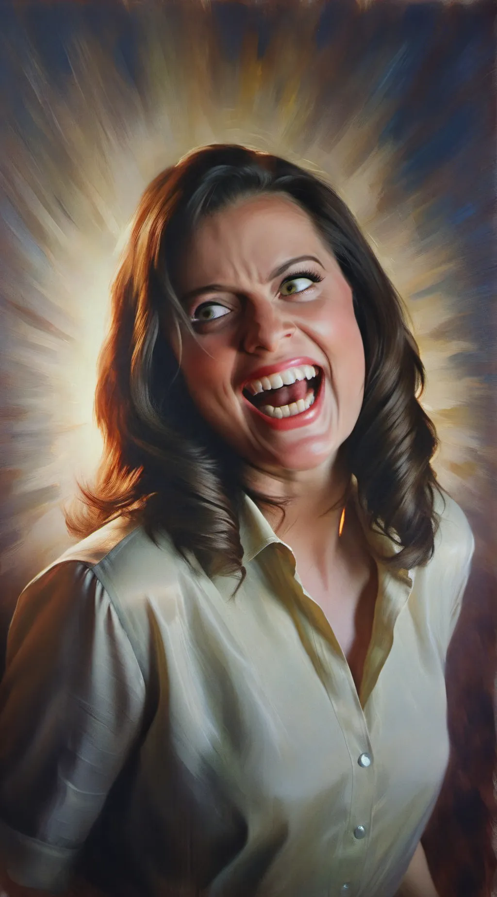 ai character: diana walter background