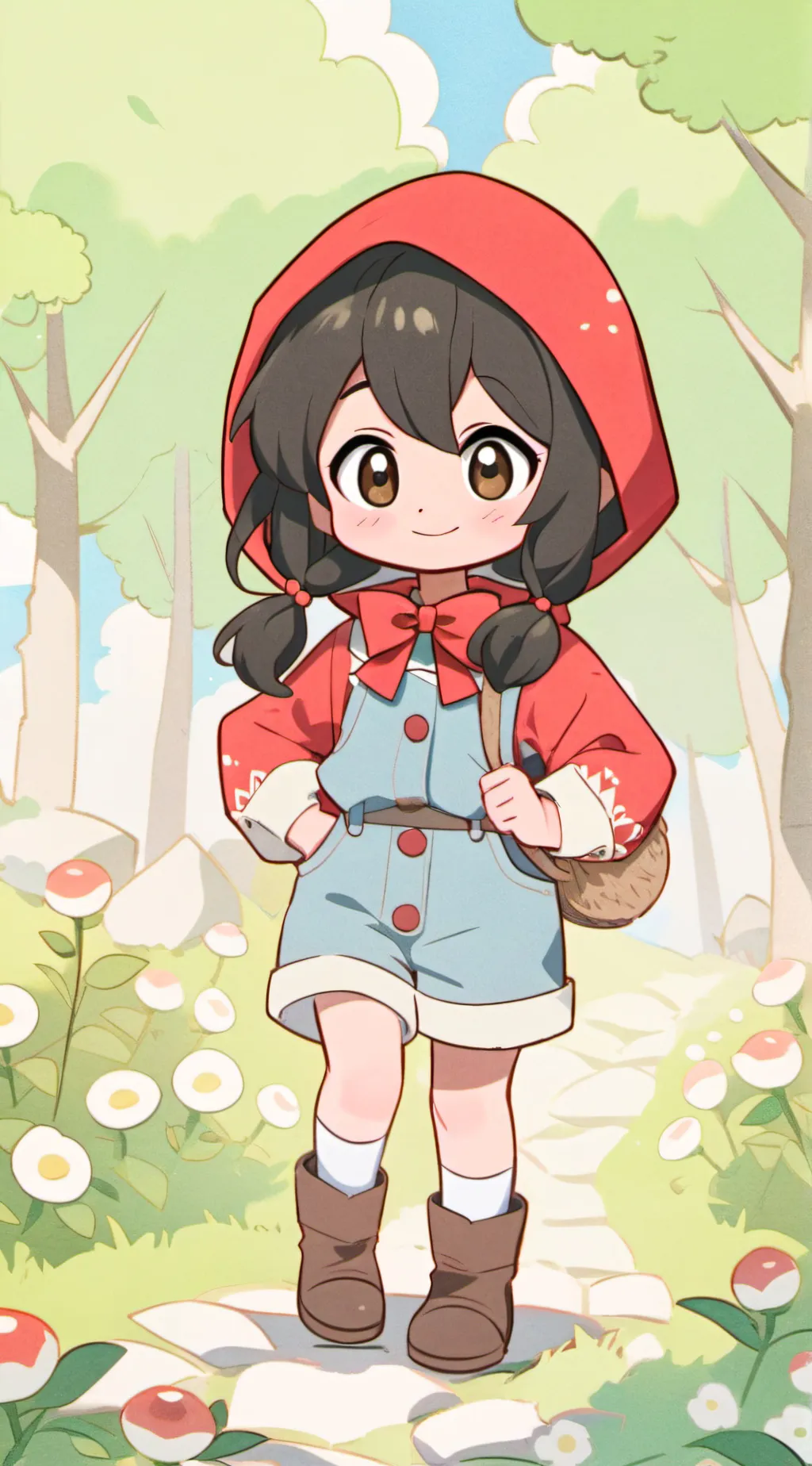 ai character: T v television background