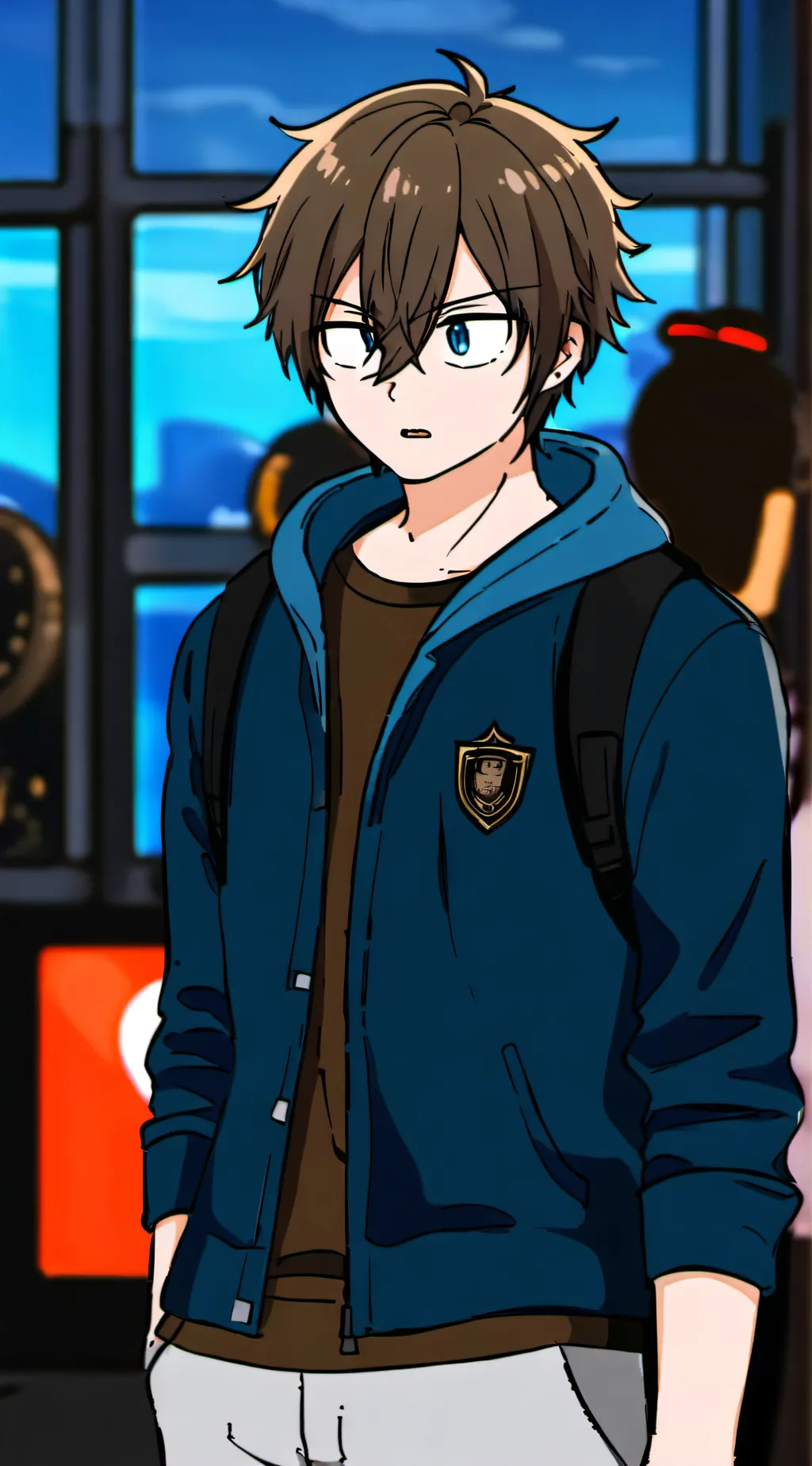 ai character: Jason  background